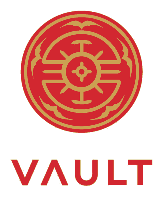 Vault Corporation — medallion and wordmark